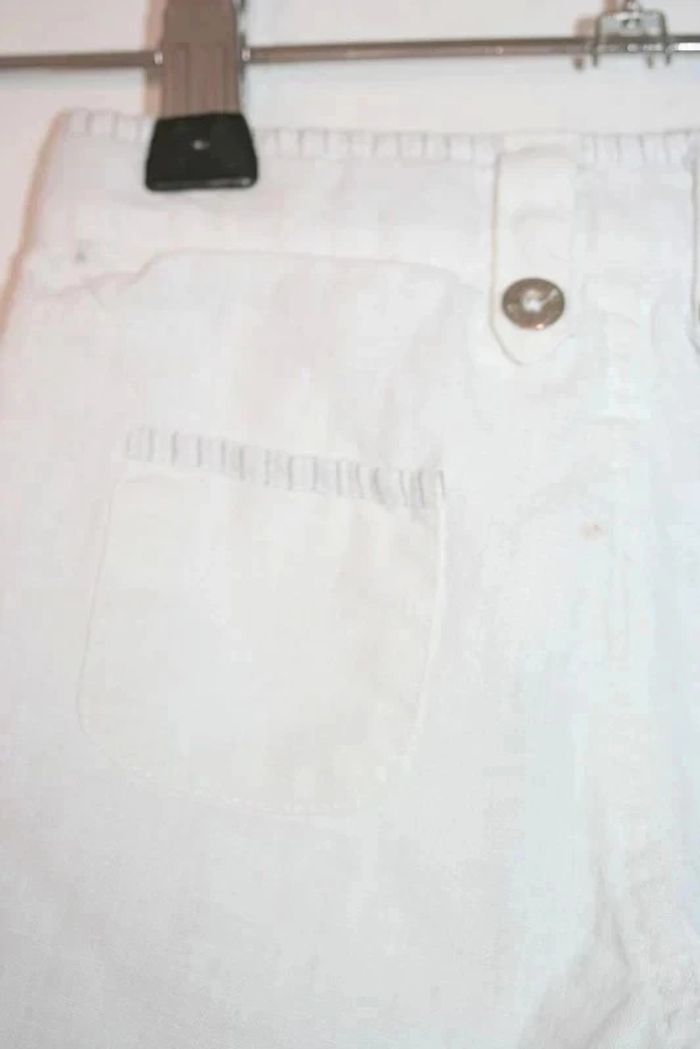 Petit short lin Obaibi 18 mois - photo numéro 3