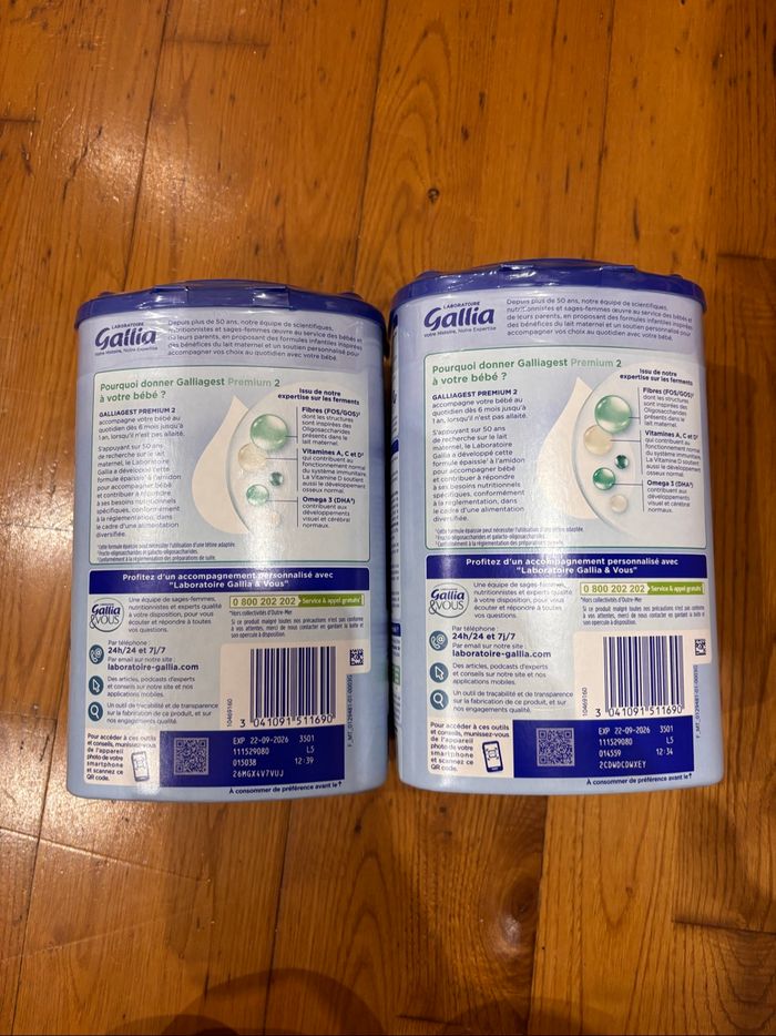 Lait Gallia formule épaissie (lot de 2) - photo numéro 3