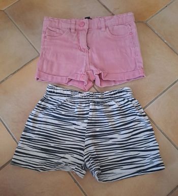 Lot de 2 shorts en 5 ans