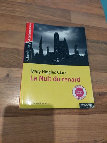 La Nuit du renard Mary Higgins Clark