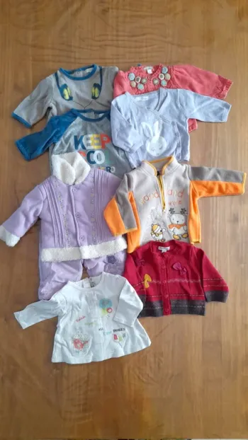 Lot vêtements bébé 3 mois