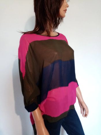 Belle blouse en mousseline XL