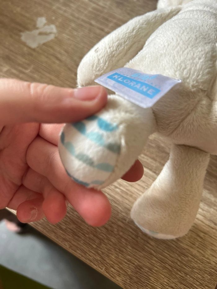 Doudou lapin klorane - photo numéro 5