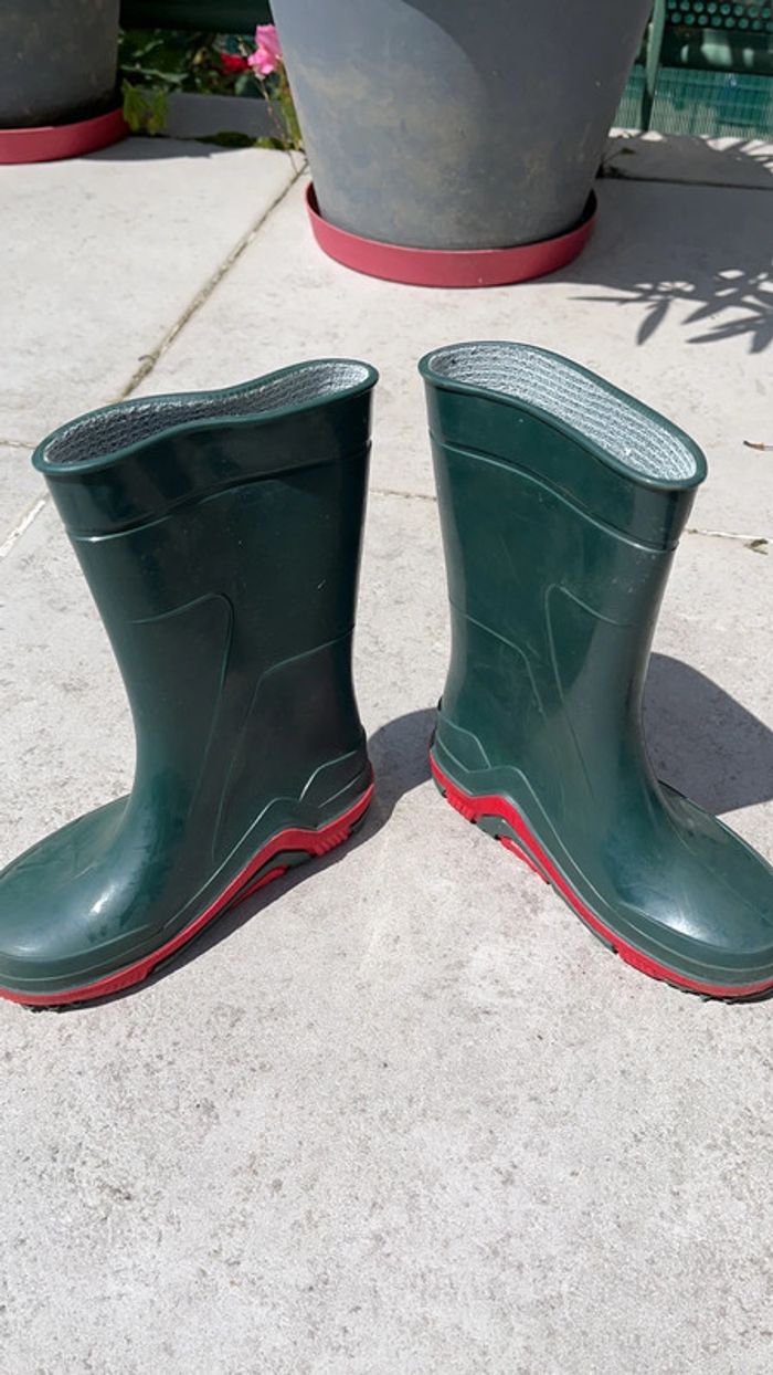 Bottes pluie plage mixte plouf - photo numéro 2
