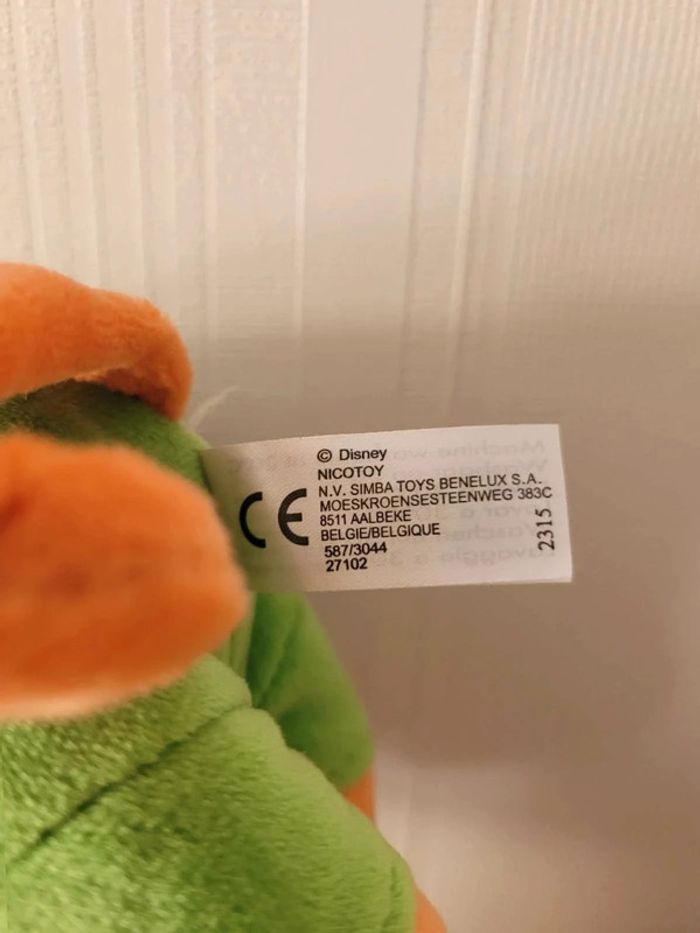 Peluche  tigrou disney nicotoy - photo numéro 5