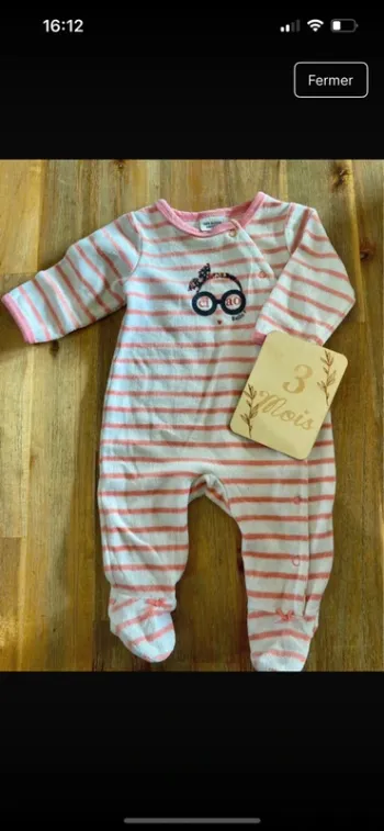 Pyjama velours