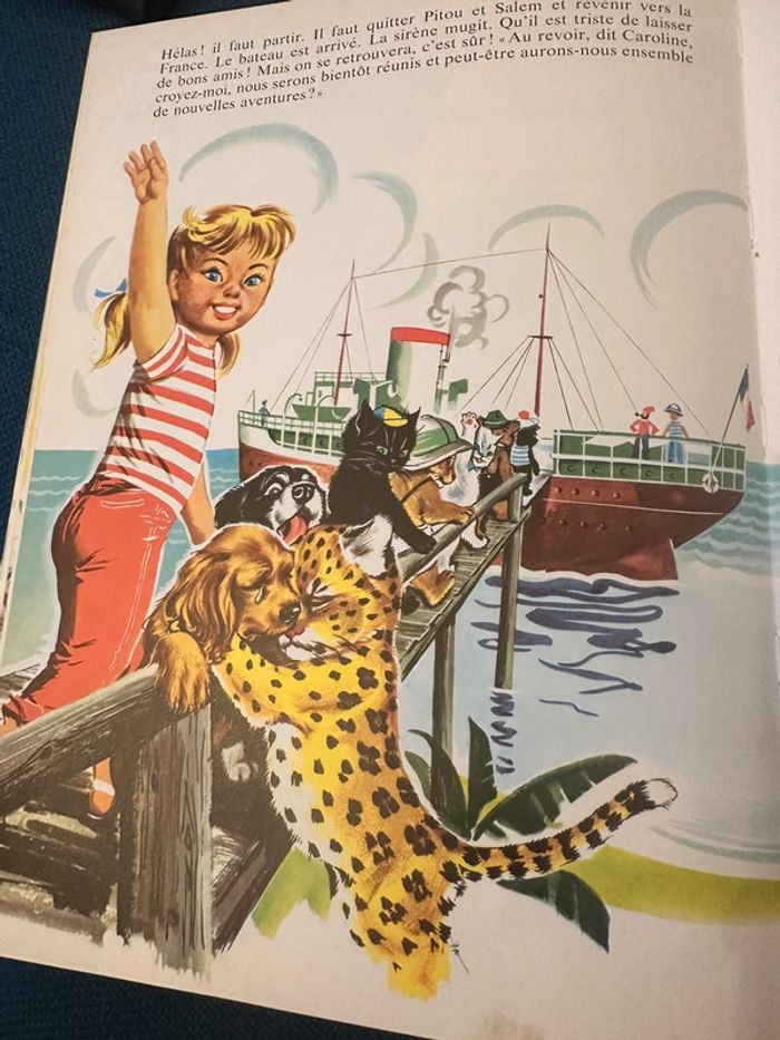 1974 Recueil rare Les Aventures de Caroline Pierre Probst Livre album Hachette - photo numéro 12