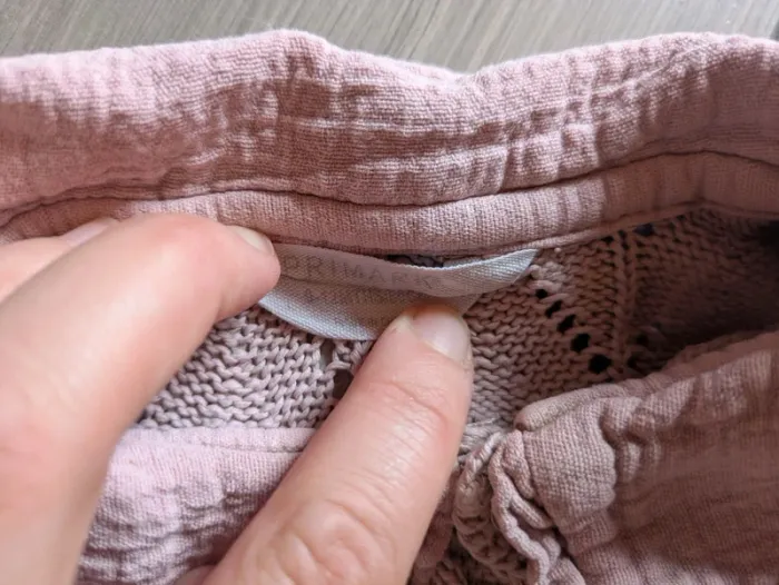 Veste cardigan rose Primark 9-12 mois - photo numéro 2