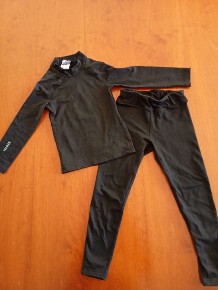 Sous vêtements thermiques wedze 4 ans