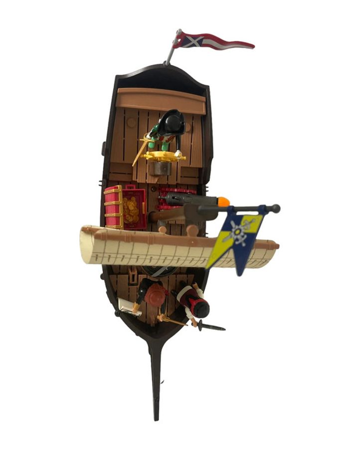 Bateau pirate Playmobil avec personnages et accessoires - photo numéro 6