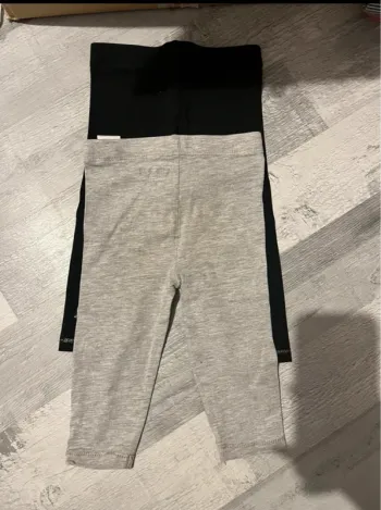 Lot de legging gris et noir 12 mois Orchestra