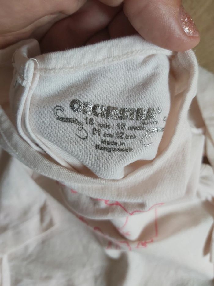 Tee-shirt manches longues fille Orchestra 18 mois (78) - photo numéro 3