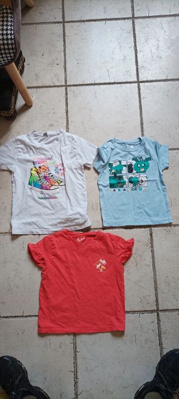 Lots tee-shirt enfant