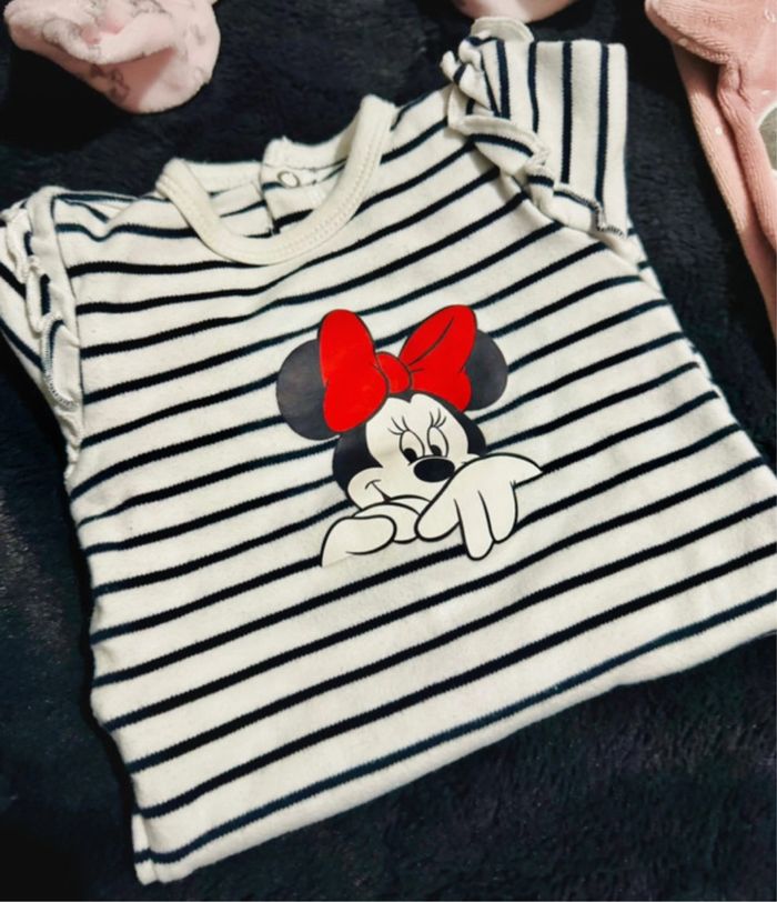 Lot 5 pyjamas fille Disney hiver 3 mois excellent état - photo numéro 6