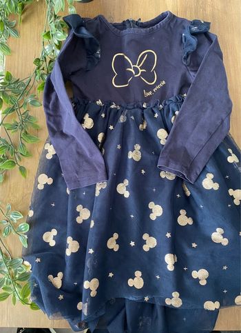 Robe de fête Minnie 4 ans