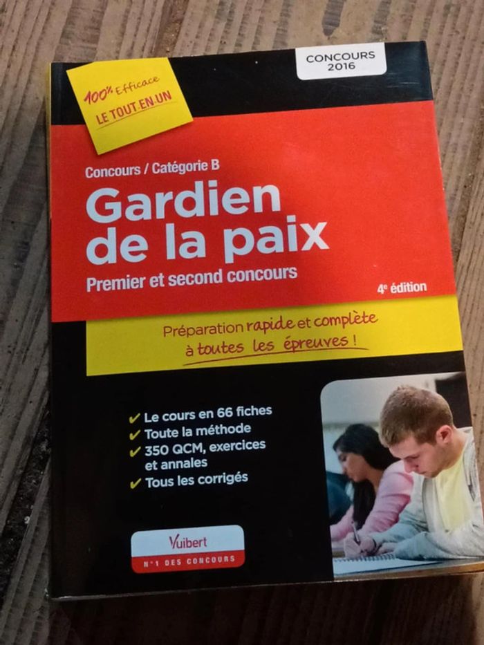 Livre gardien de la paix