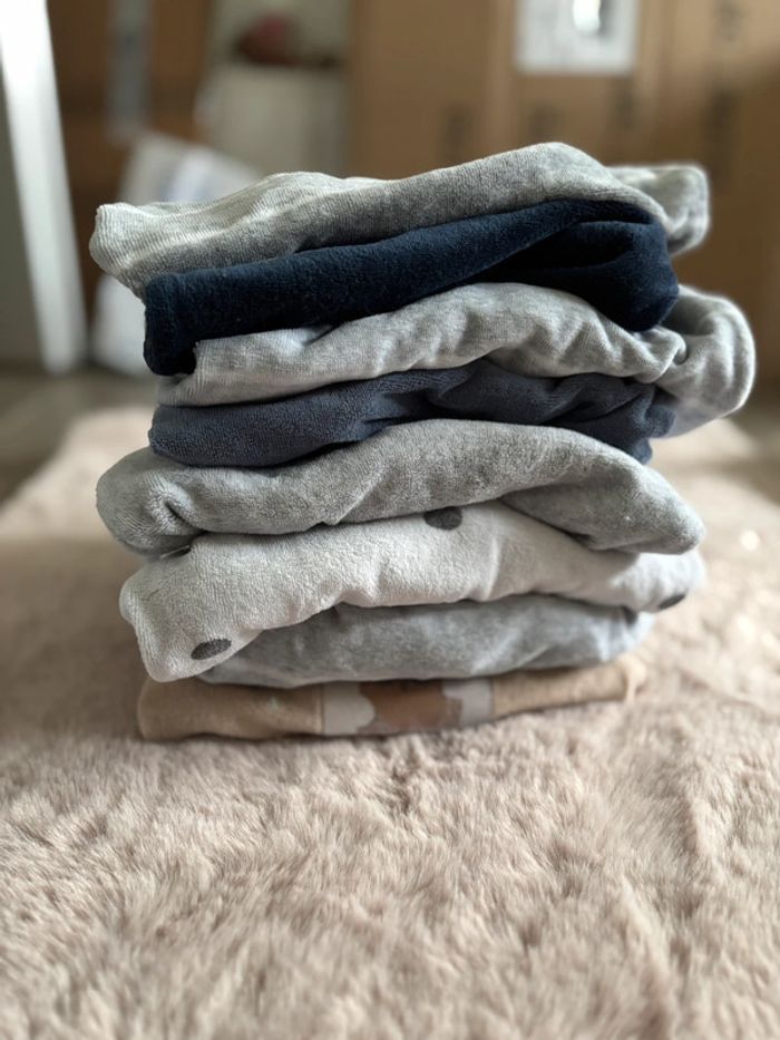 Lot de 8 pyjamas