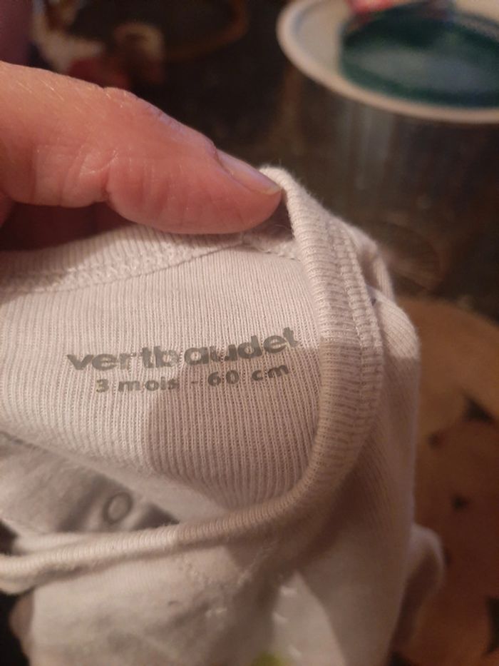 Pyjama d été vertbaudet 3 mois - photo numéro 3