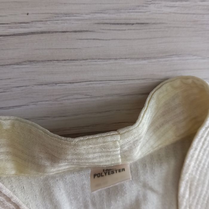 Robe longue jaune vintage taille 38 - photo numéro 3