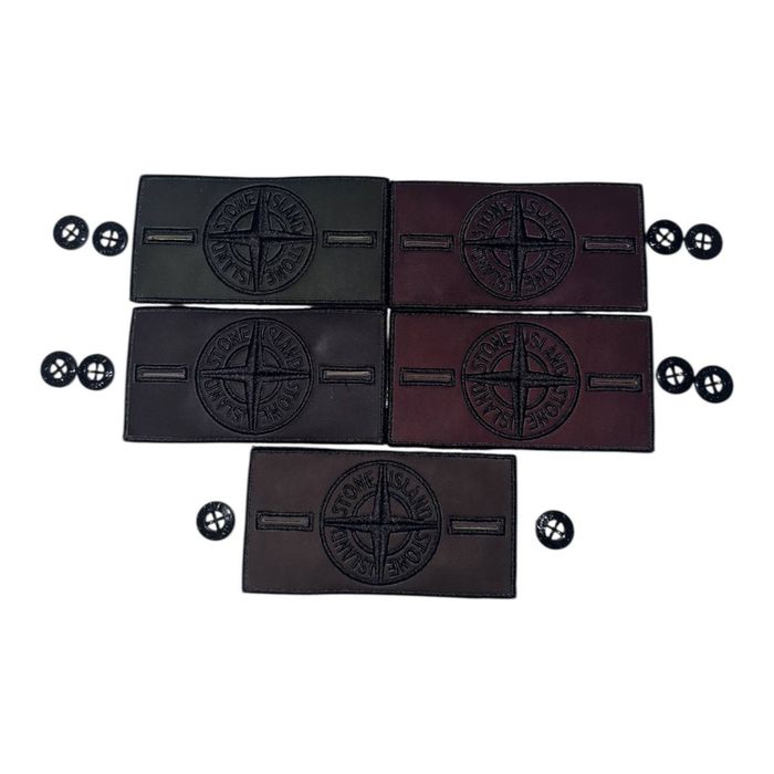 5 Thermo Patch Stone Island + 10 boutons - photo numéro 3