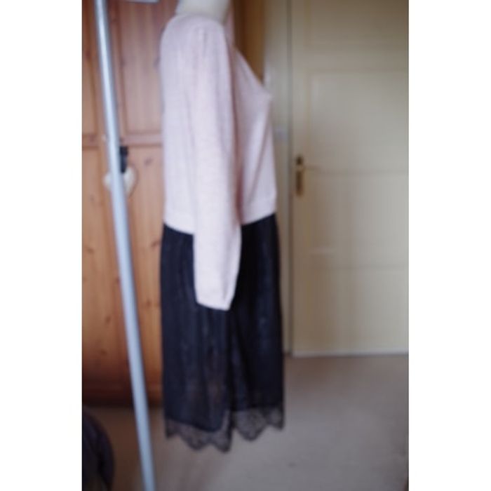 Robe mi-longue bi matière Yumi T42 - photo numéro 3