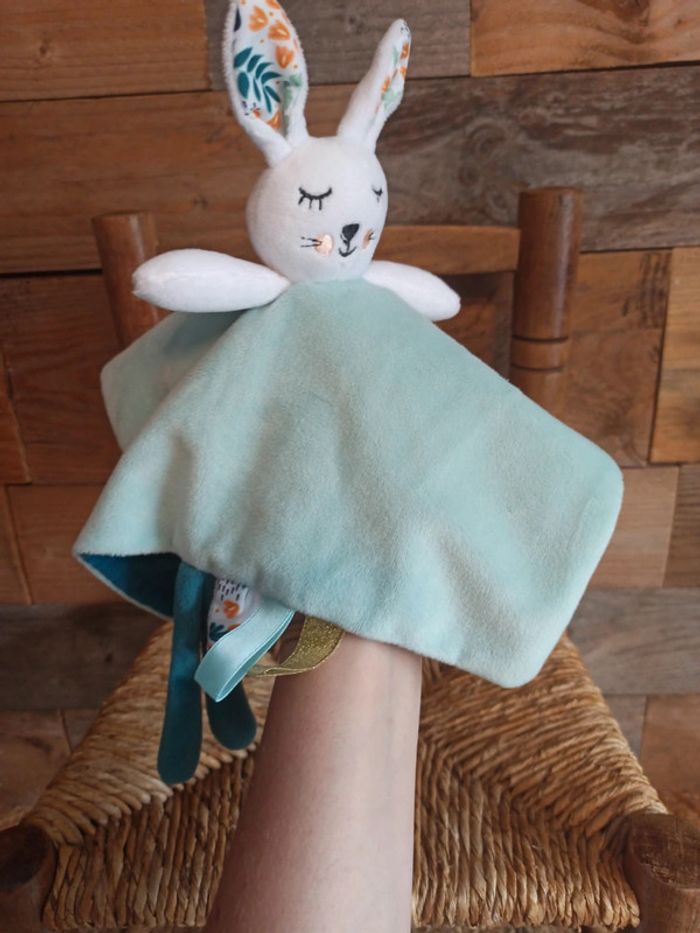 Doudou lapin ostaria tbe - photo numéro 4
