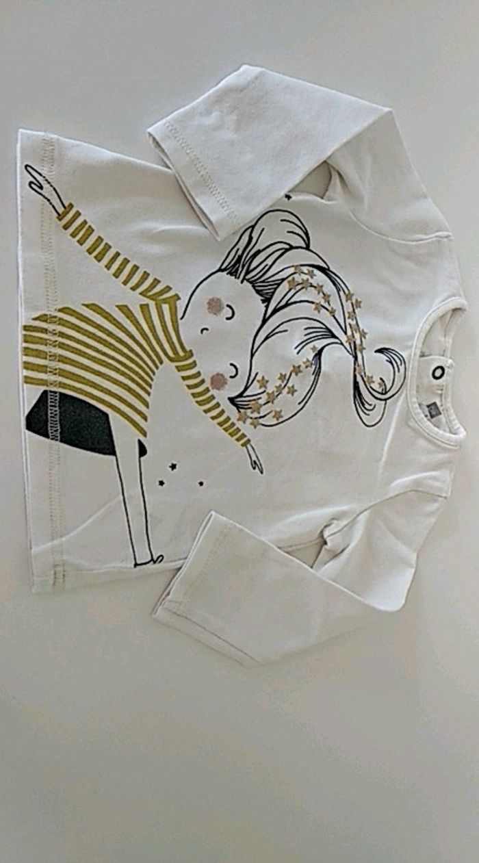 Tee shirt catimini 12 mois