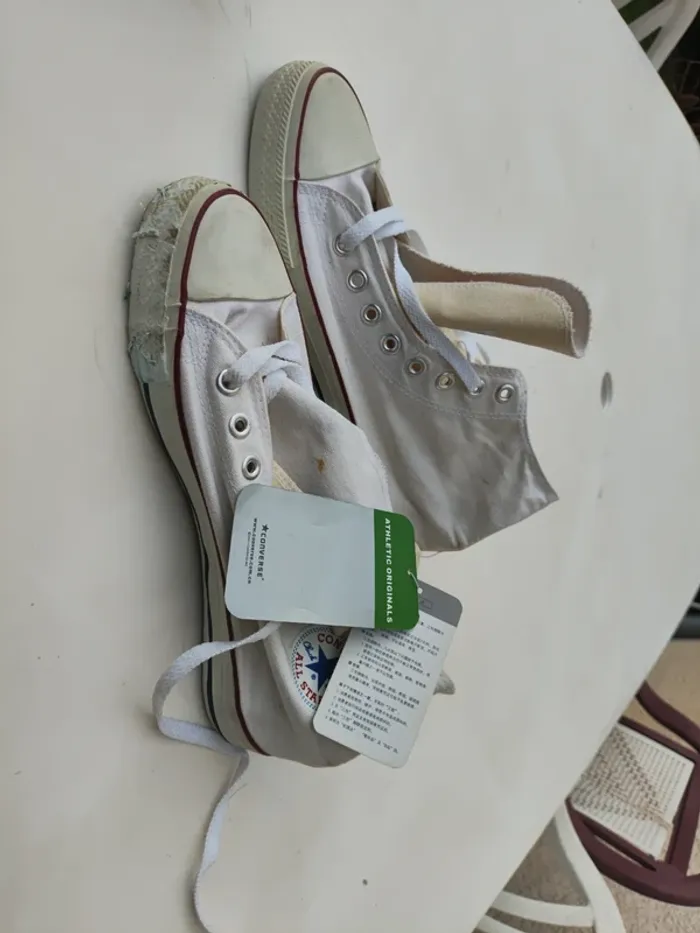 Basket converse blanche taille 44 - photo numéro 17