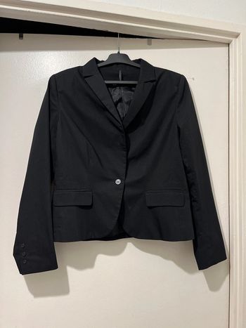 Superbe blazer avec épaulettes femme noir 44 Naf Naf