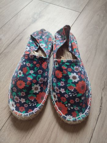 Espadrilles fleuries 36