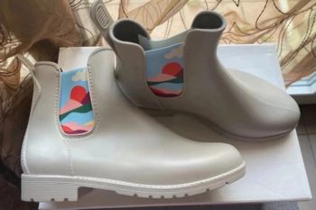 Bottes bottines de pluie Lorino Bocage France Arno taille 32 33 Neuves valeur 70e