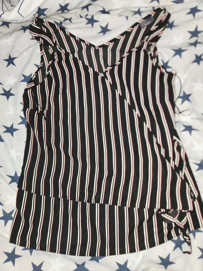 Haut rayé taille 44