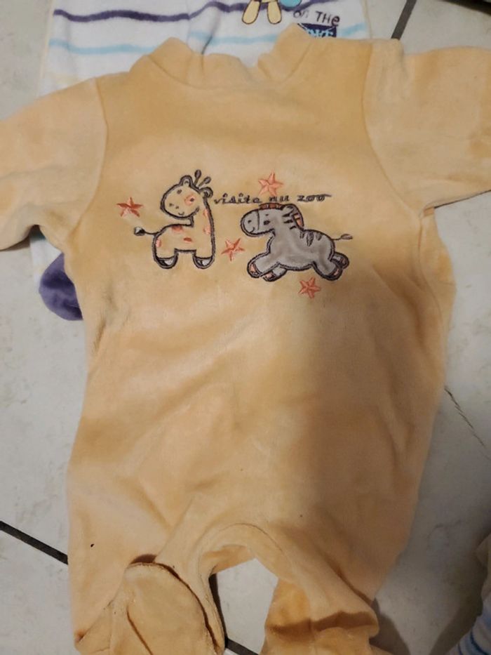 4 pyjama grenouillère naissance - photo numéro 3