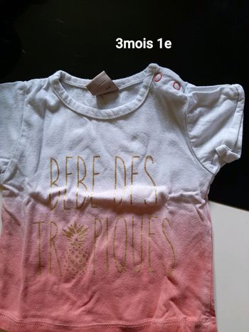 T-shirt 3mois