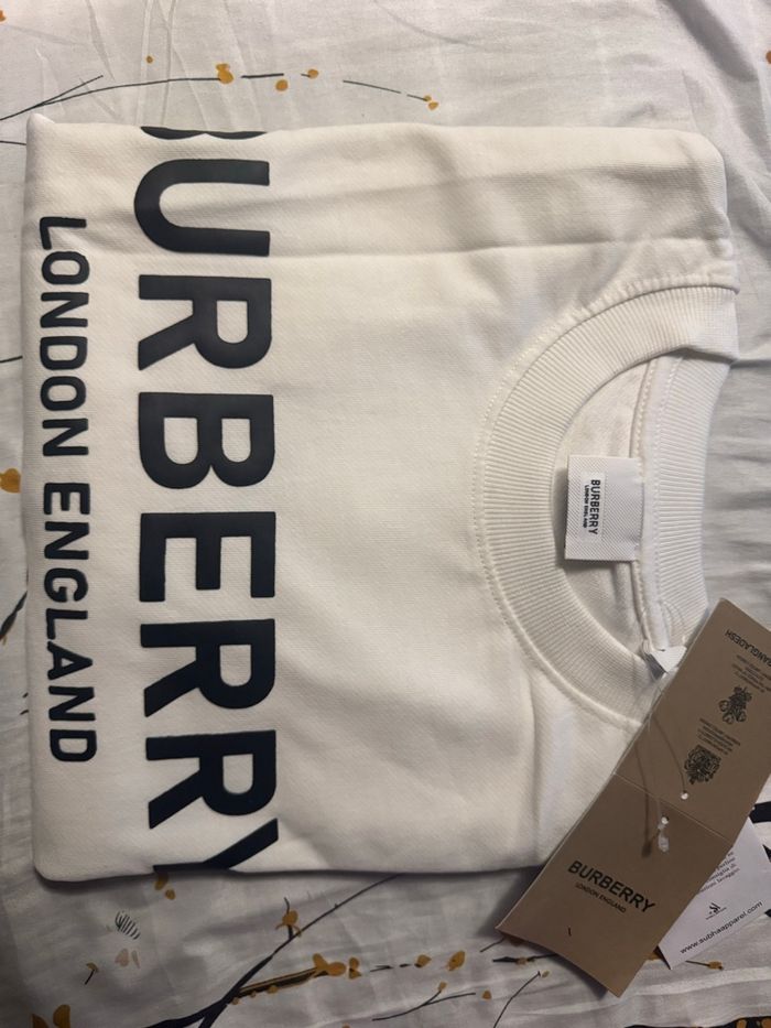 Burberry  T shirt blanc - photo numéro 5