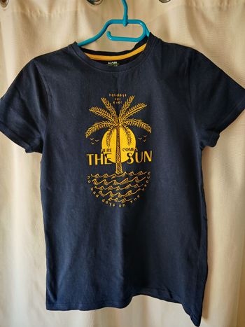 Tee shirt bleu marine