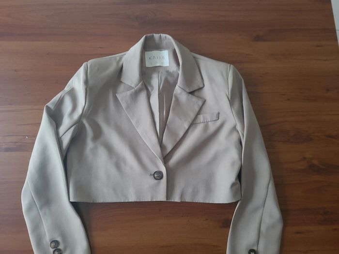 Veste blazer court - photo numéro 2