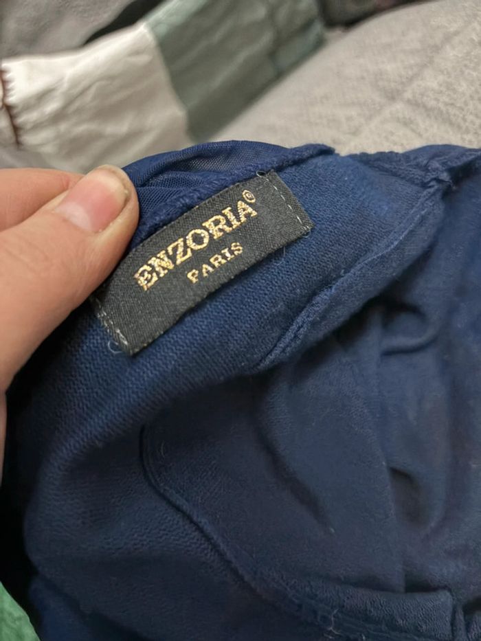 Robe pull bleu - photo numéro 3