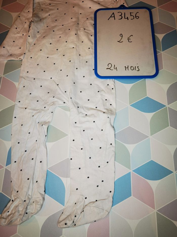 A3456 - pyjama fin garçon 24 mois - photo numéro 3