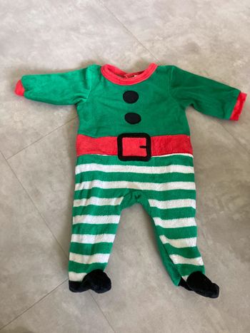 Pyjamas lutin de noël