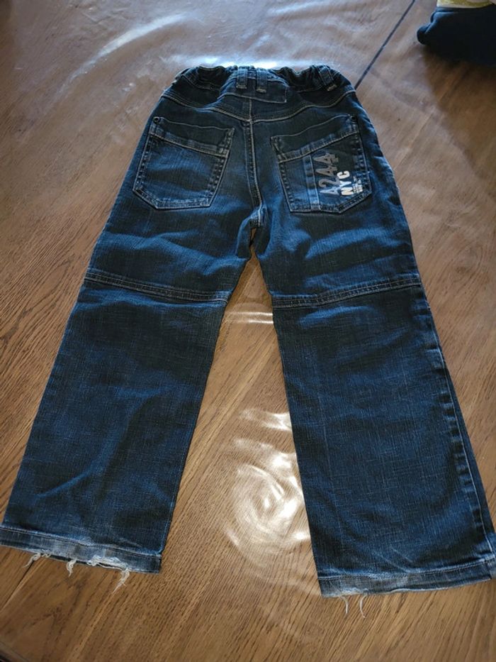 Jeans réglable 6ans garçon - photo numéro 4
