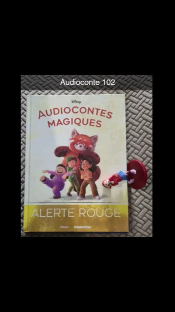 N¤102 audioconte Magique Altaya disney deagostini livre+figurine audio conte compte