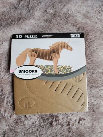 Puzzle 3D licorne