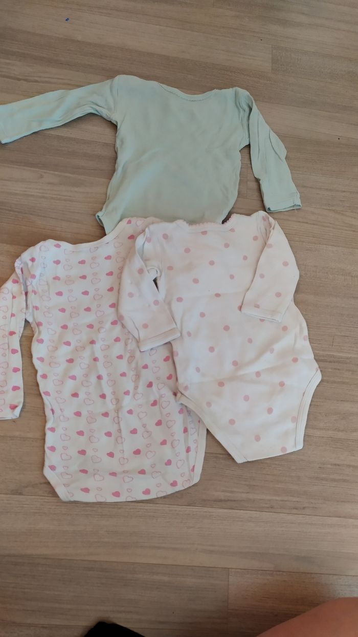 3 bodies manches longues - photo numéro 3