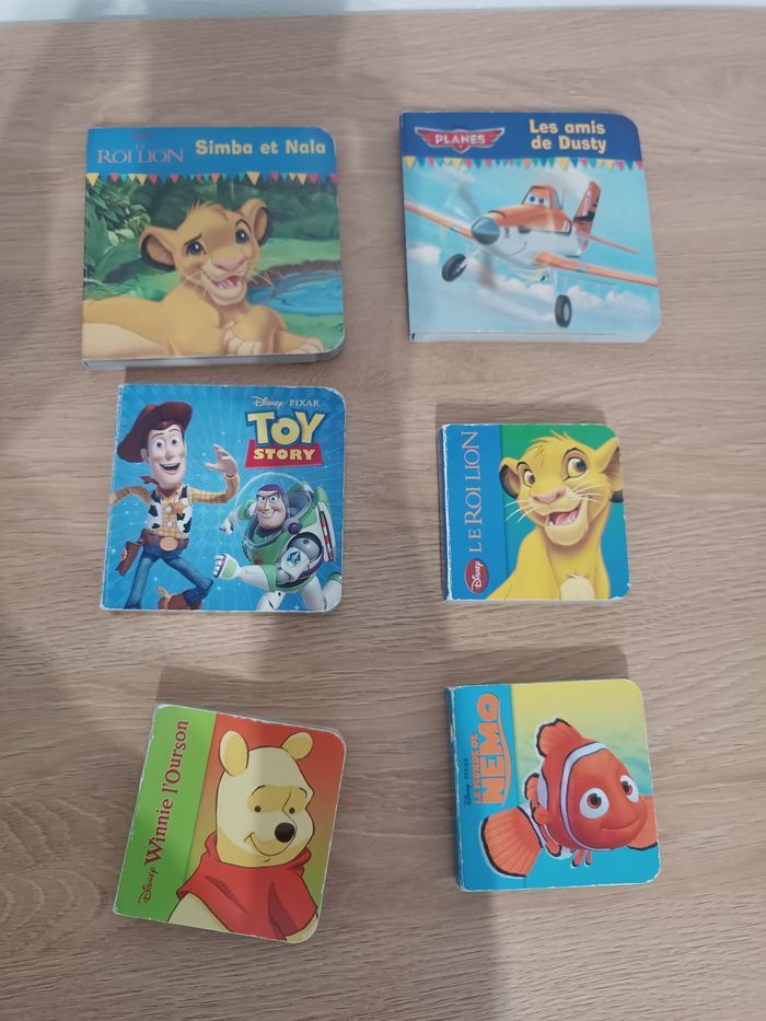 Lot de 6 petits livres Disney – Le Roi Lion, Nemo, Toy Story, Winnie, Planes - photo numéro 3