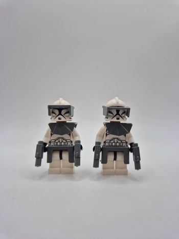 Figurines type lego 2 clones première génération star wars