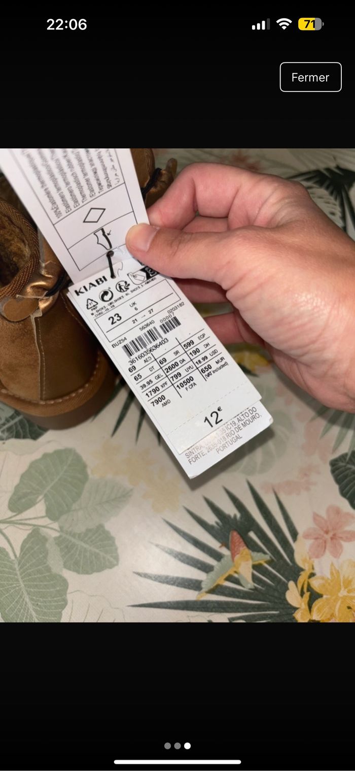 Bottine fouree - photo numéro 3