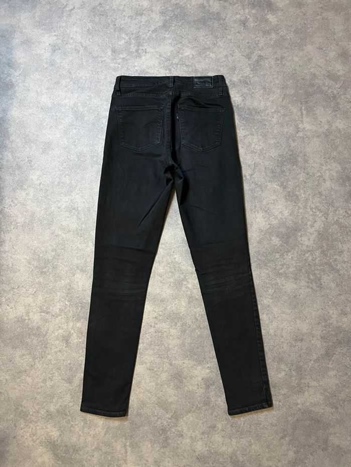 Jean levi’s 721 high rise skinny w27 l30 noir - photo numéro 3