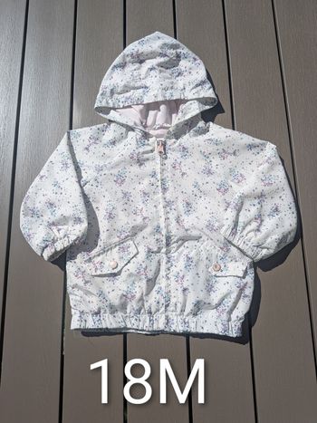 Veste coupe vent à capuche 18M - lucieju18ETE