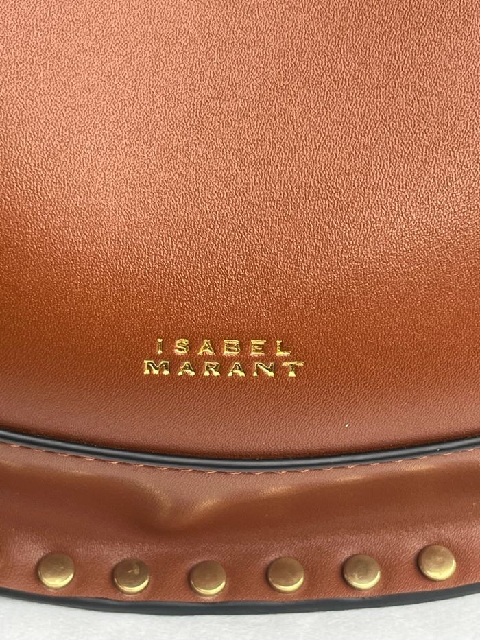 Sac Isabel Marant Oskan Moon - Cognac - photo numéro 3
